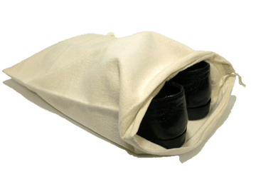 Shoe Storage Bag - Natural Fabric Material by Valentino Garemi - ValentinoGaremi