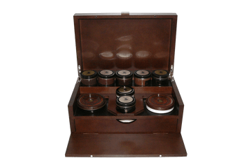 Shoe Shine Kit - Luxury Shoe Care Set - The King by Famaco France - ValentinoGaremi