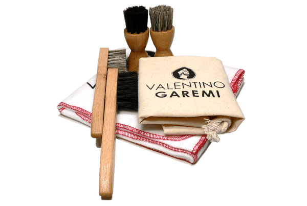 Leather Shoe Paste Cream Applicator & Dauber Set by Valentino Garemi - ValentinoGaremi